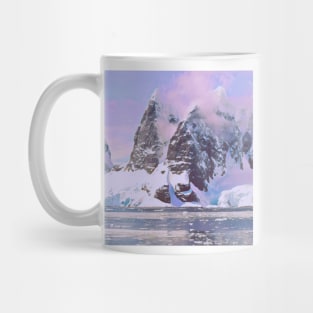 Icebergs in Antartica Mug